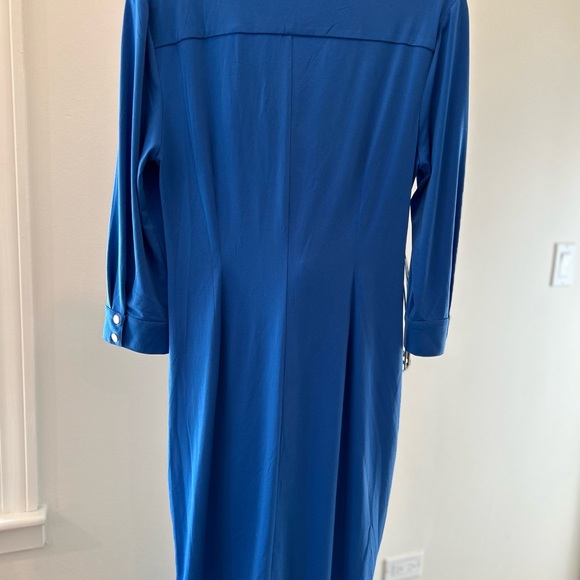 Carmen Marc Valvo - Large - Cobalt Blue - Dress - Picture 7 of 7